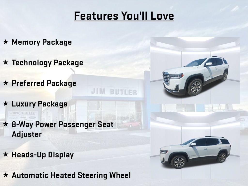 Used 2021 GMC Acadia SLT w/ Technology Package AWD/4WD image 25