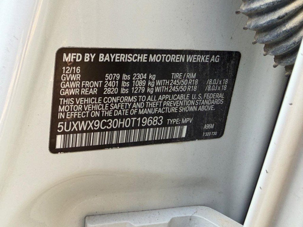 Used 2017 BMW X3 xDrive28i image 29