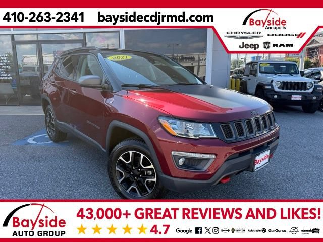 Used 2021 Jeep Compass Trailhawk
