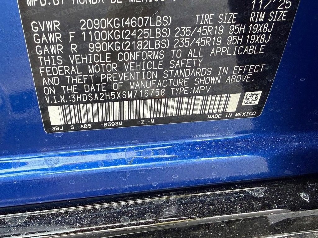 Certified 2025 Acura ADX A-Spec AWD/4WD image 19