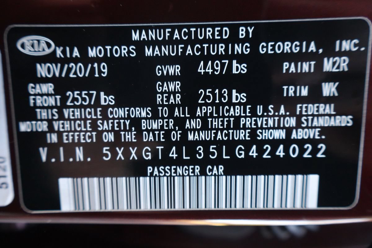 Used 2020 Kia Optima LX FWD image 43