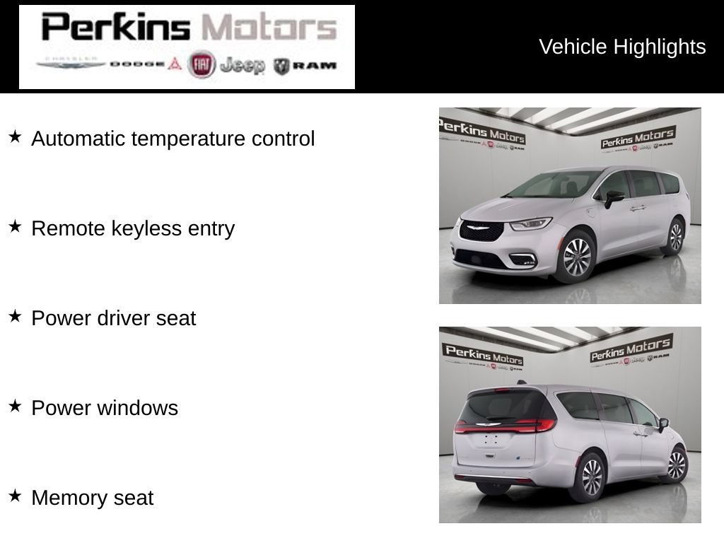 Used 2025 Chrysler Pacifica Select FWD image 7