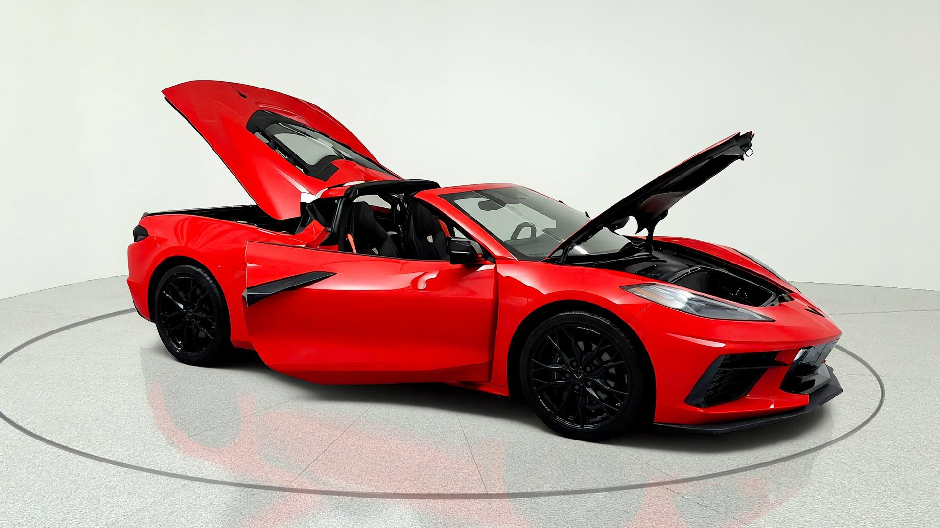 Certified 2025 Chevrolet Corvette Stingray Premium Cpe w/ Stealth Interior Trim Package RWD image 14