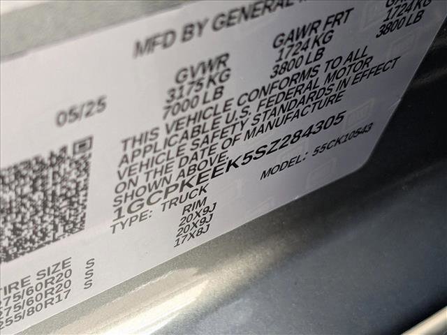 New 2025 Chevrolet Silverado 1500 RST image 16