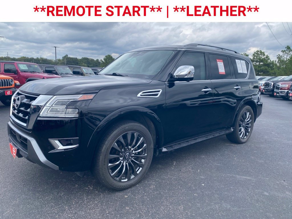 Used 2024 Nissan Armada Platinum w/ Captain's Chairs Package RWD image 3