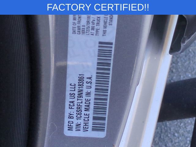 Certified 2022 RAM 1500 Rebel w/ Rebel Level A Equipment Group image 43