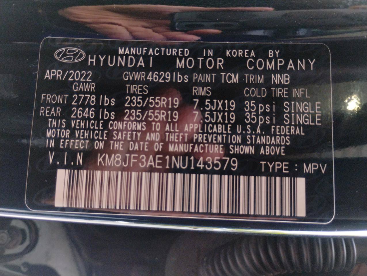 Used 2022 Hyundai Tucson N Line FWD image 97