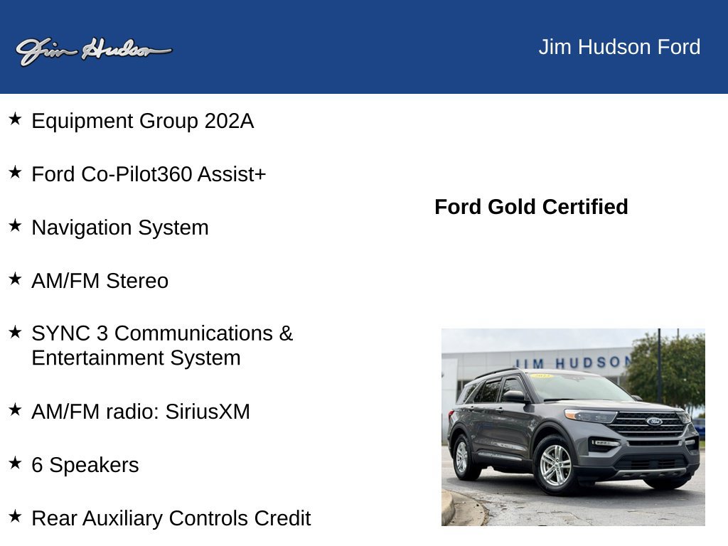 Used 2023 Ford Explorer XLT w/ Equipment Group 202A RWD image 12
