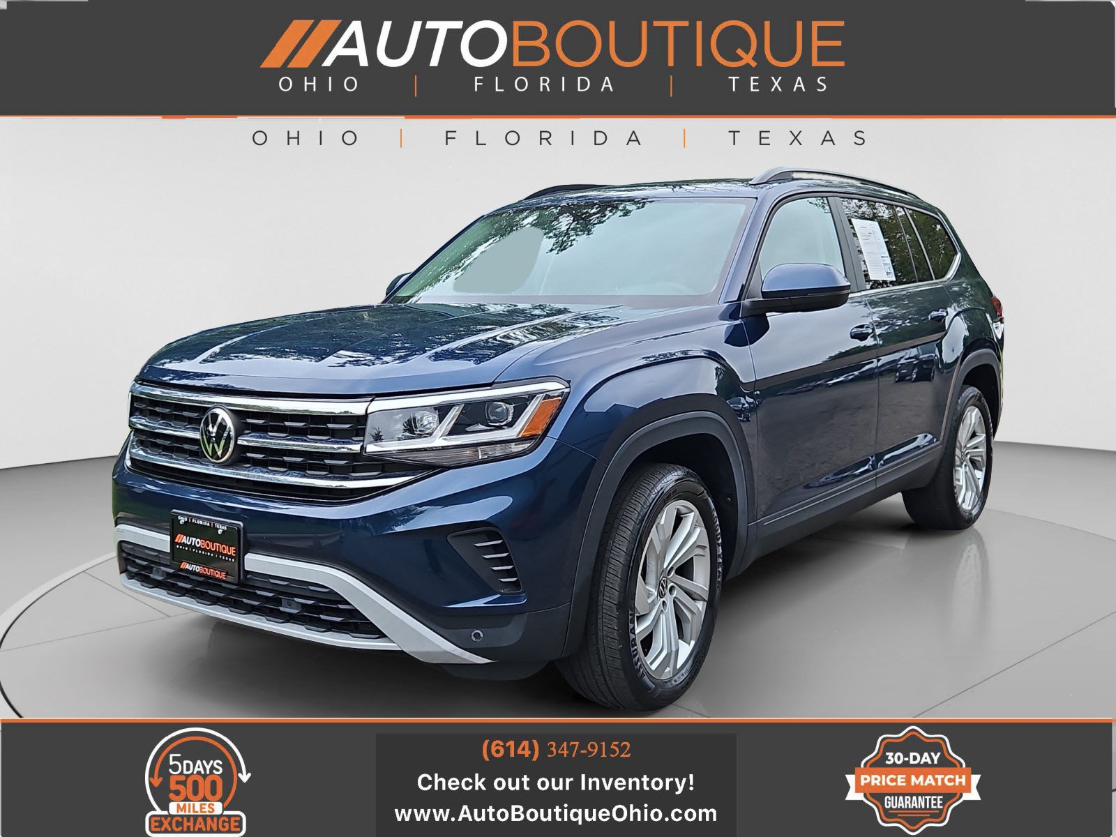 Used 2022 Volkswagen Atlas SE AWD/4WD image 1