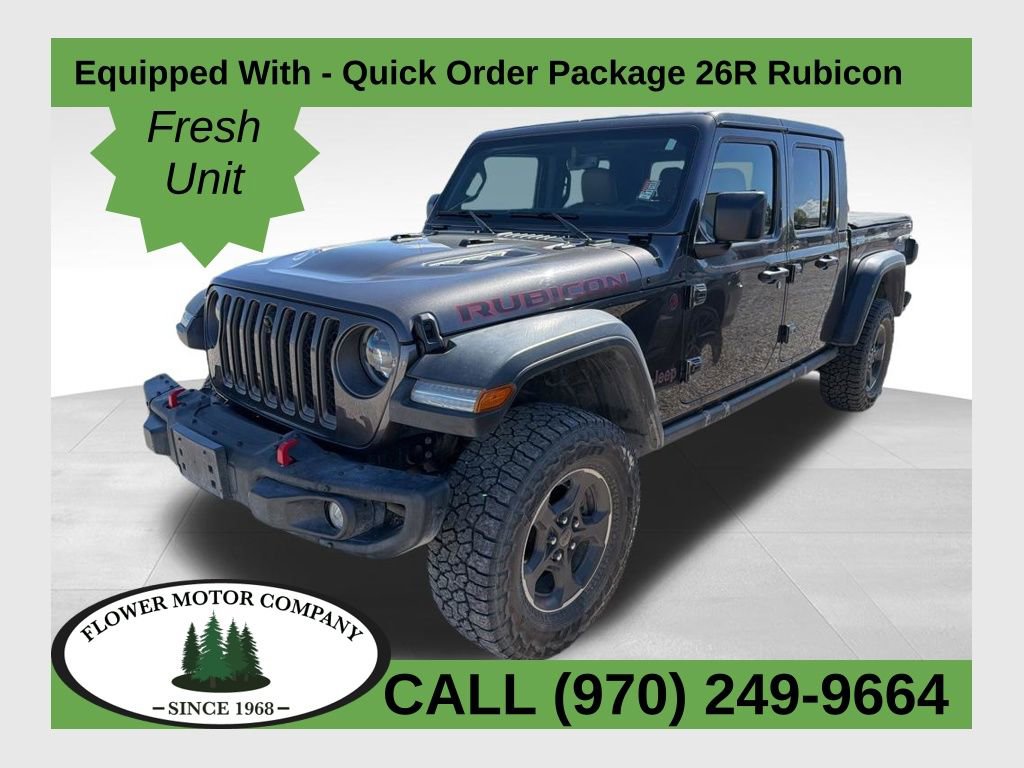 Used 2023 Jeep Gladiator Rubicon w/ LED Lighting Group image 1