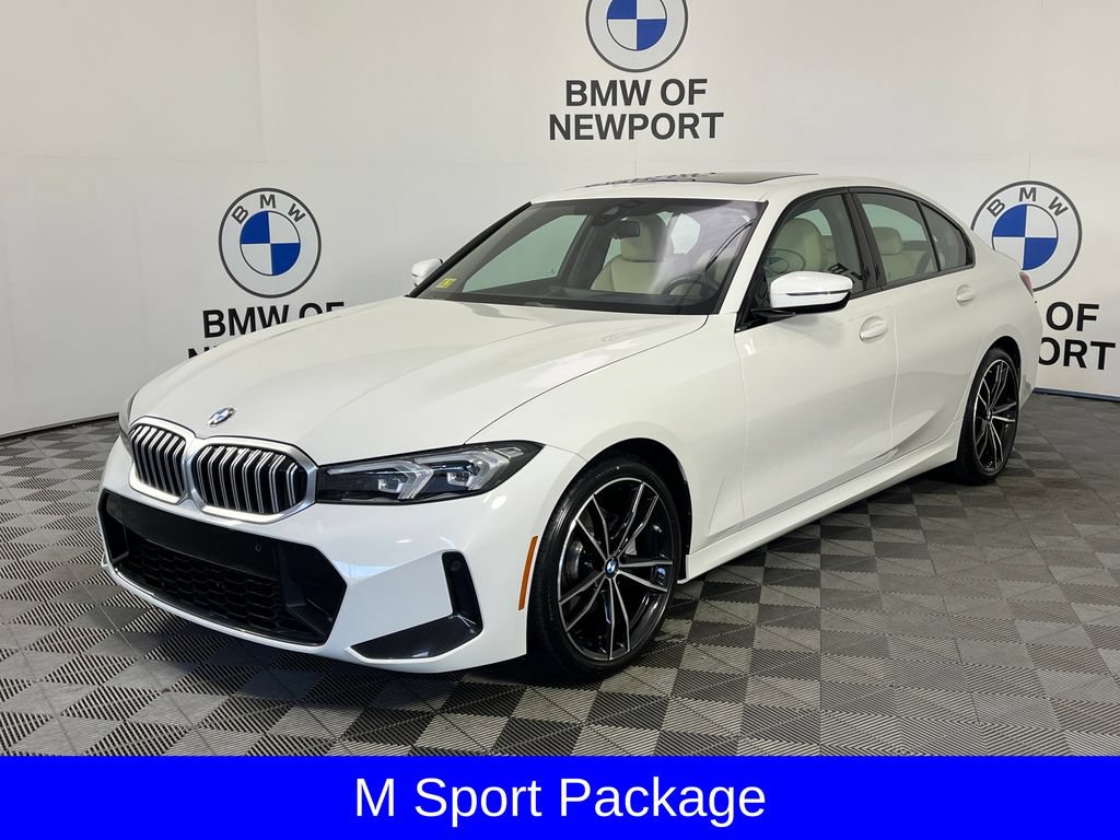 Certified 2023 BMW 330i xDrive Sedan w/ M Sport Package AWD/4WD image 3