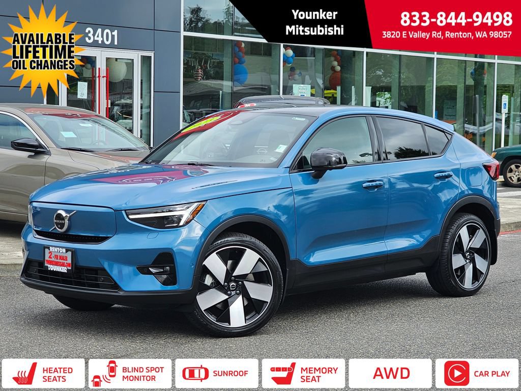 Used 2023 Volvo C40 P8 Recharge Ultimate w/ Protection Package Premier