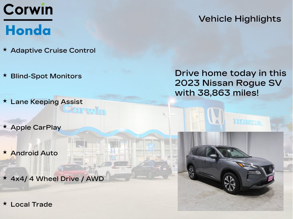 Used 2023 Nissan Rogue SV AWD/4WD image 6