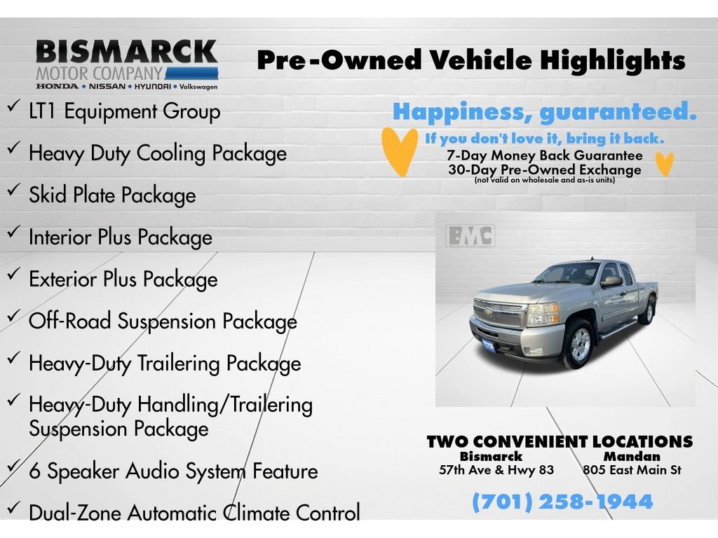 Used 2010 Chevrolet Silverado 1500 LT w/ Power Pack Plus AWD/4WD image 5