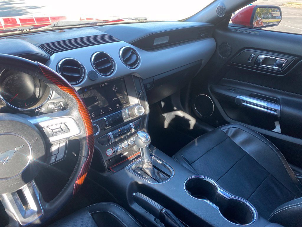 Used 2017 Ford Mustang Premium w/ Wheel & Stripe Package RWD image 25