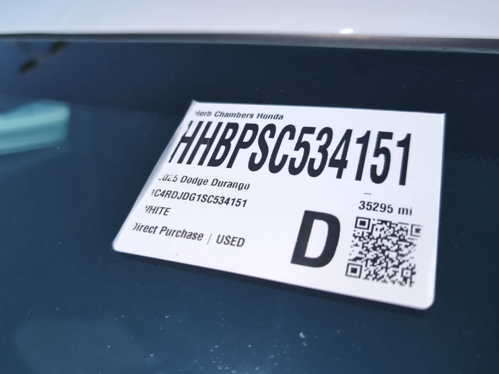Used 2025 Dodge Durango GT AWD/4WD image 23