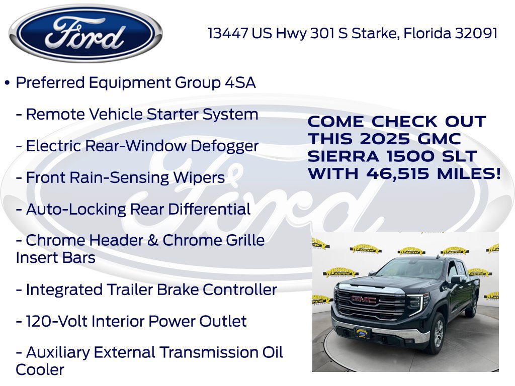 Used 2025 GMC Sierra 1500 SLT AWD/4WD image 27