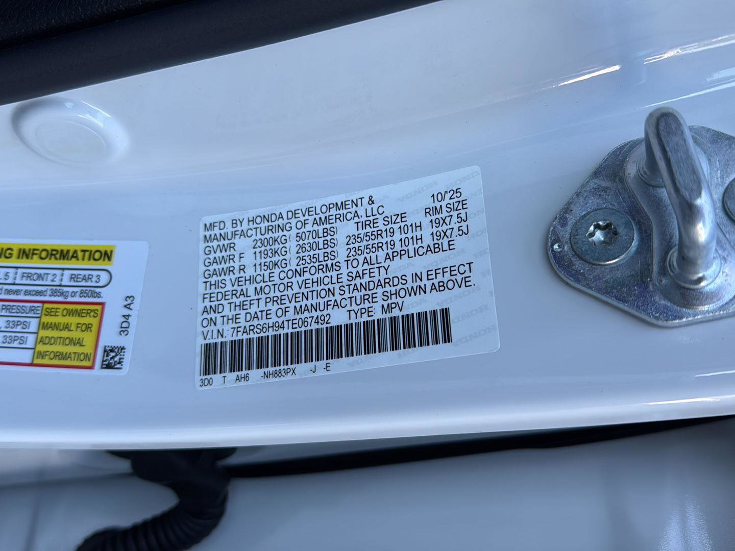 New 2026 Honda CR-V Sport Touring image 33