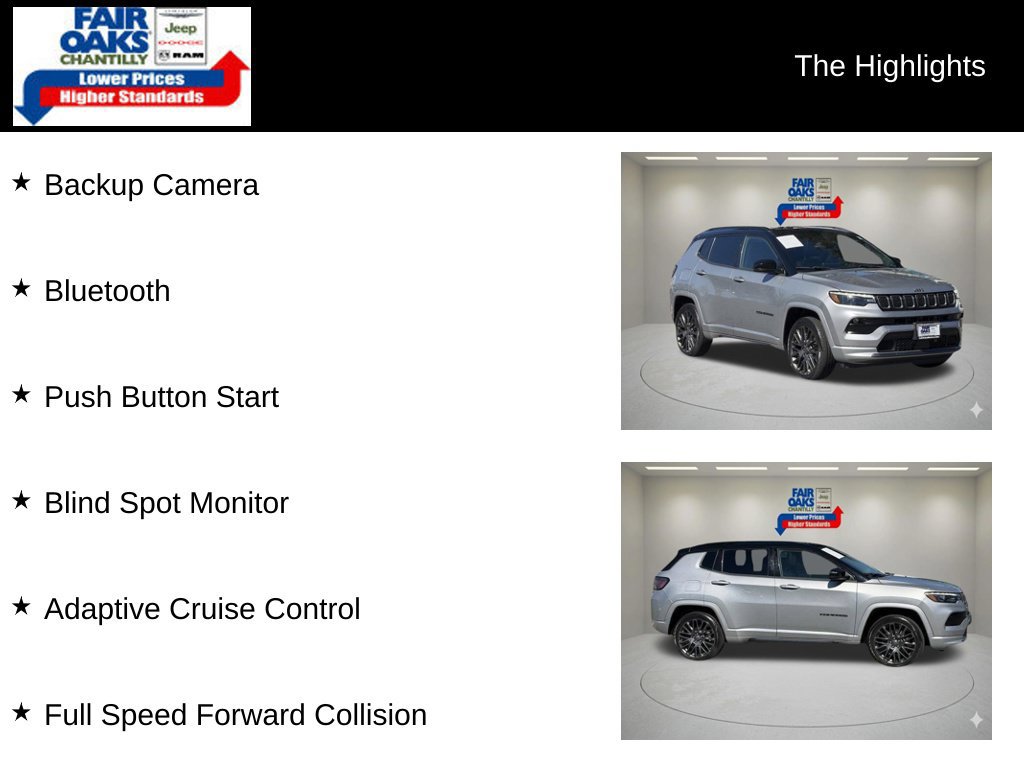 Used 2023 Jeep Compass High Altitude AWD/4WD image 2