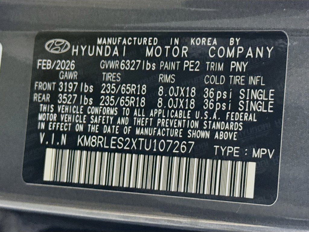 Certified 2026 Hyundai Palisade SEL AWD/4WD image 39