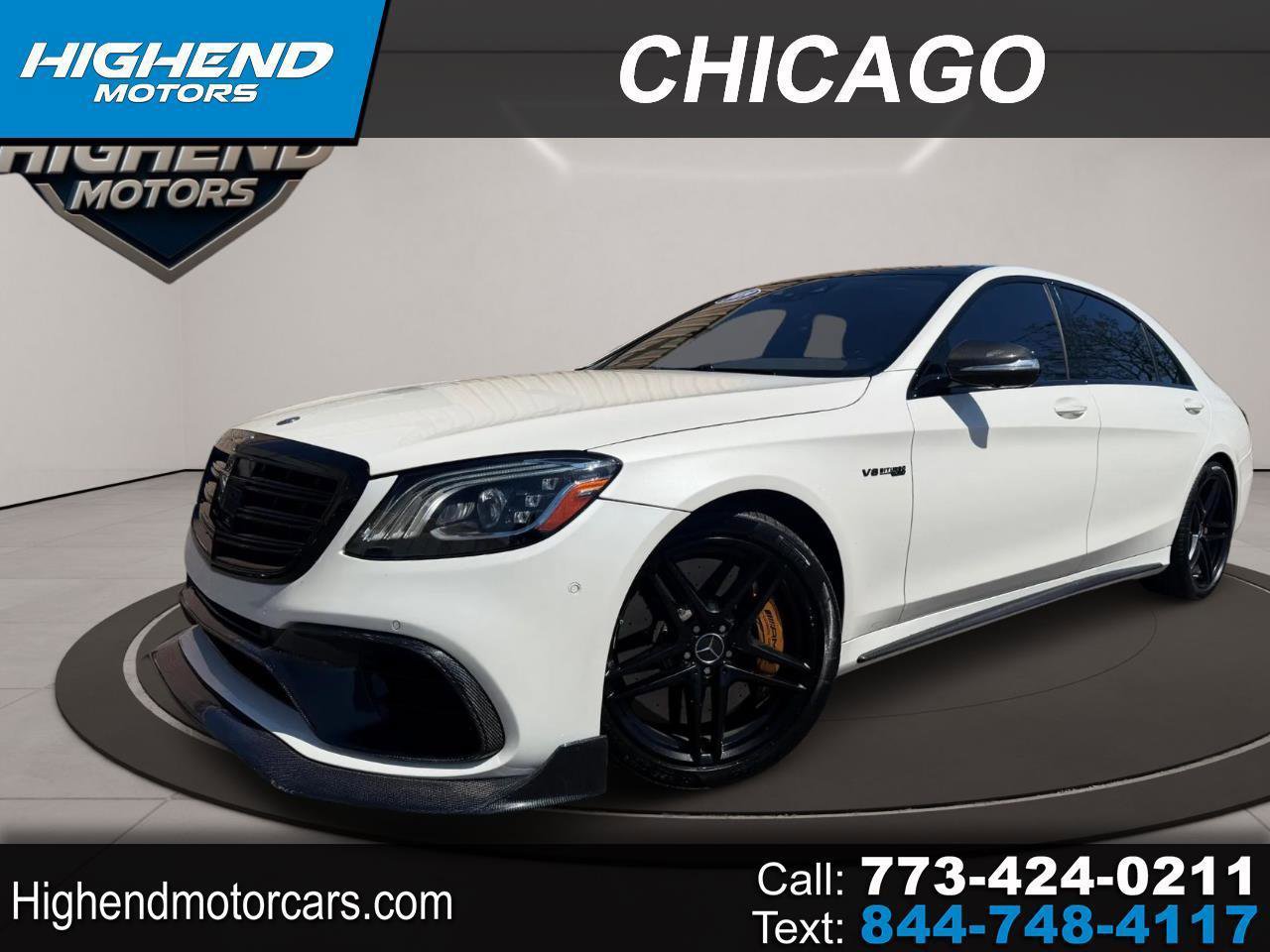 Used 2019 Mercedes-Benz S 63 AMG S 4MATIC Sedan