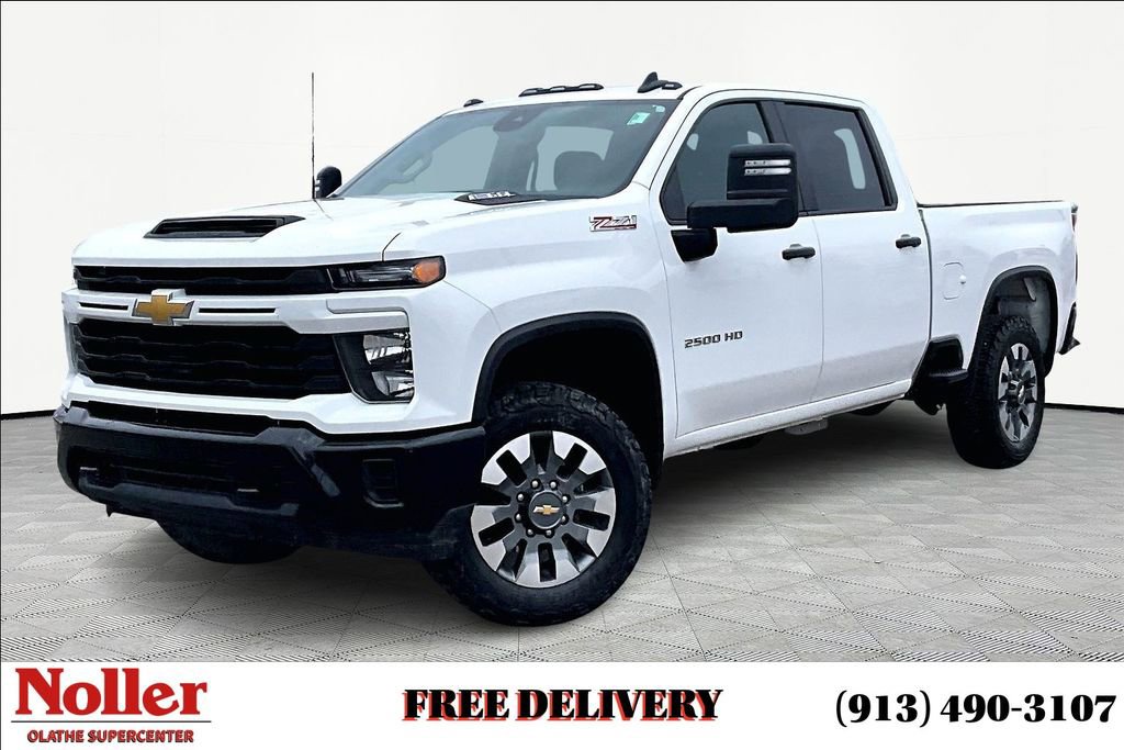 Used 2024 Chevrolet Silverado 2500 Custom w/ Custom Value Package