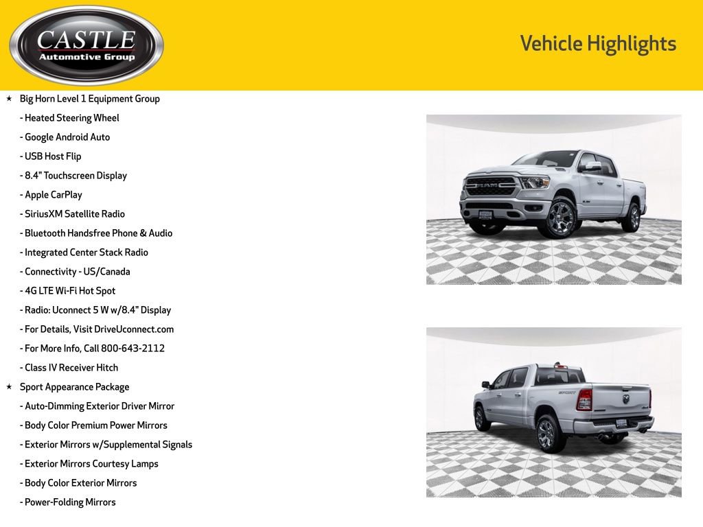 Used 2023 RAM 1500 Big Horn AWD/4WD image 7