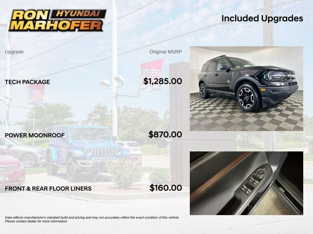 Used 2022 Ford Bronco Sport Outer Banks w/ Tech Package AWD/4WD image 6