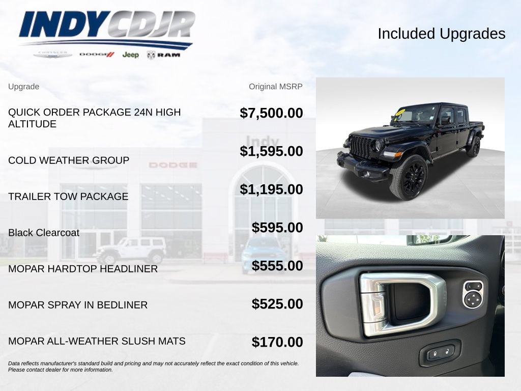 Used 2023 Jeep Gladiator Overland AWD/4WD image 4