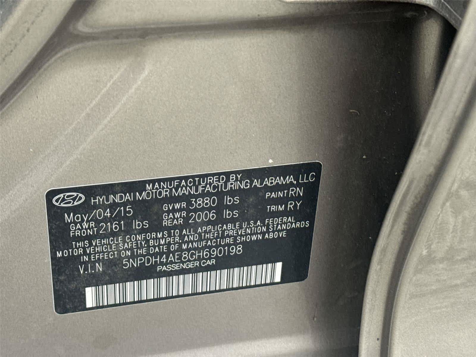 Used 2016 Hyundai Elantra Value Edition FWD image 30