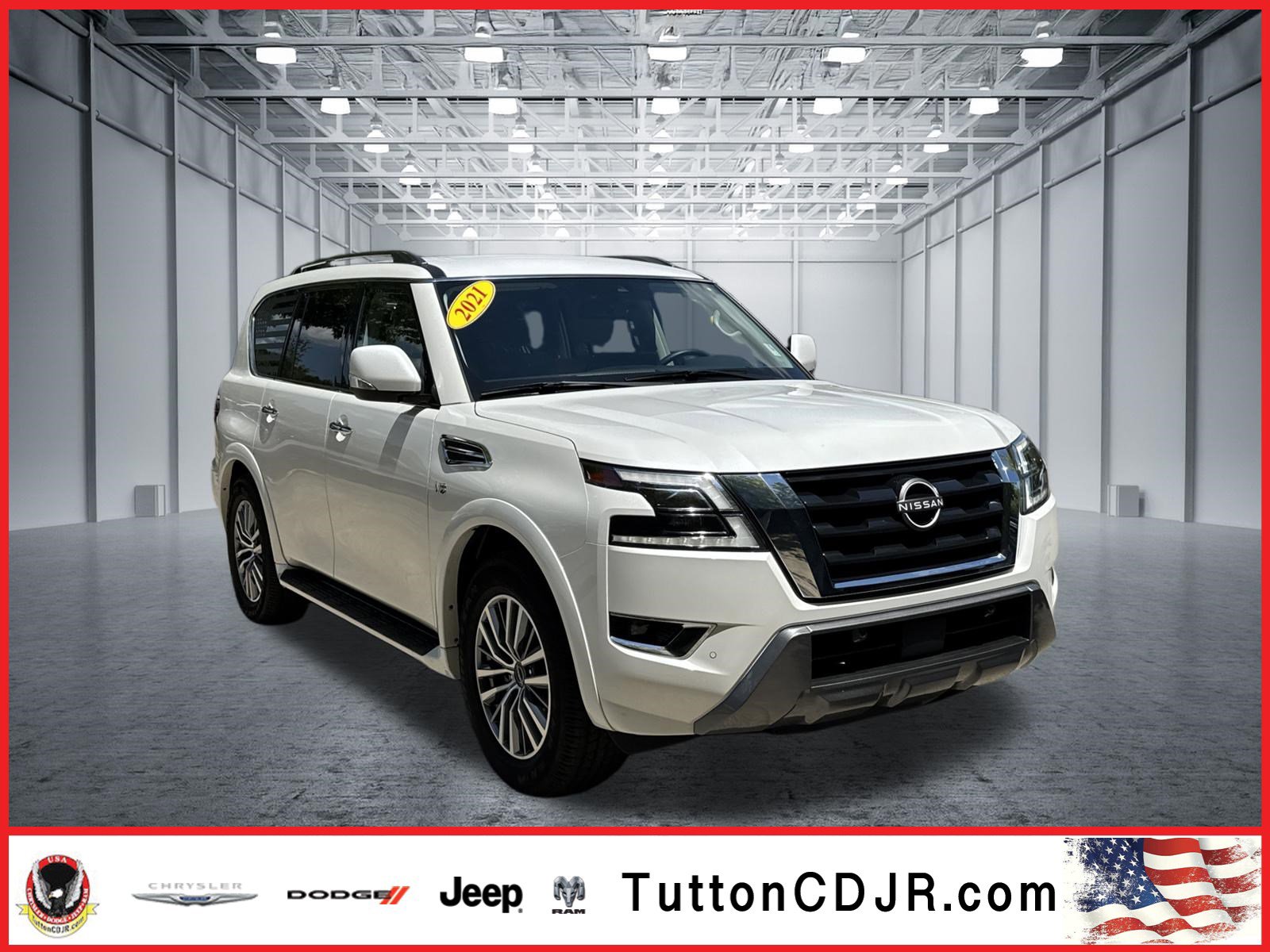 Used 2021 Nissan Armada SV w/ SV Appearance Package RWD image 1