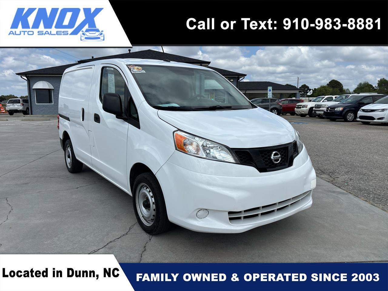 Used 2021 Nissan NV200 S w/ Back Door Glass Package FWD image 1