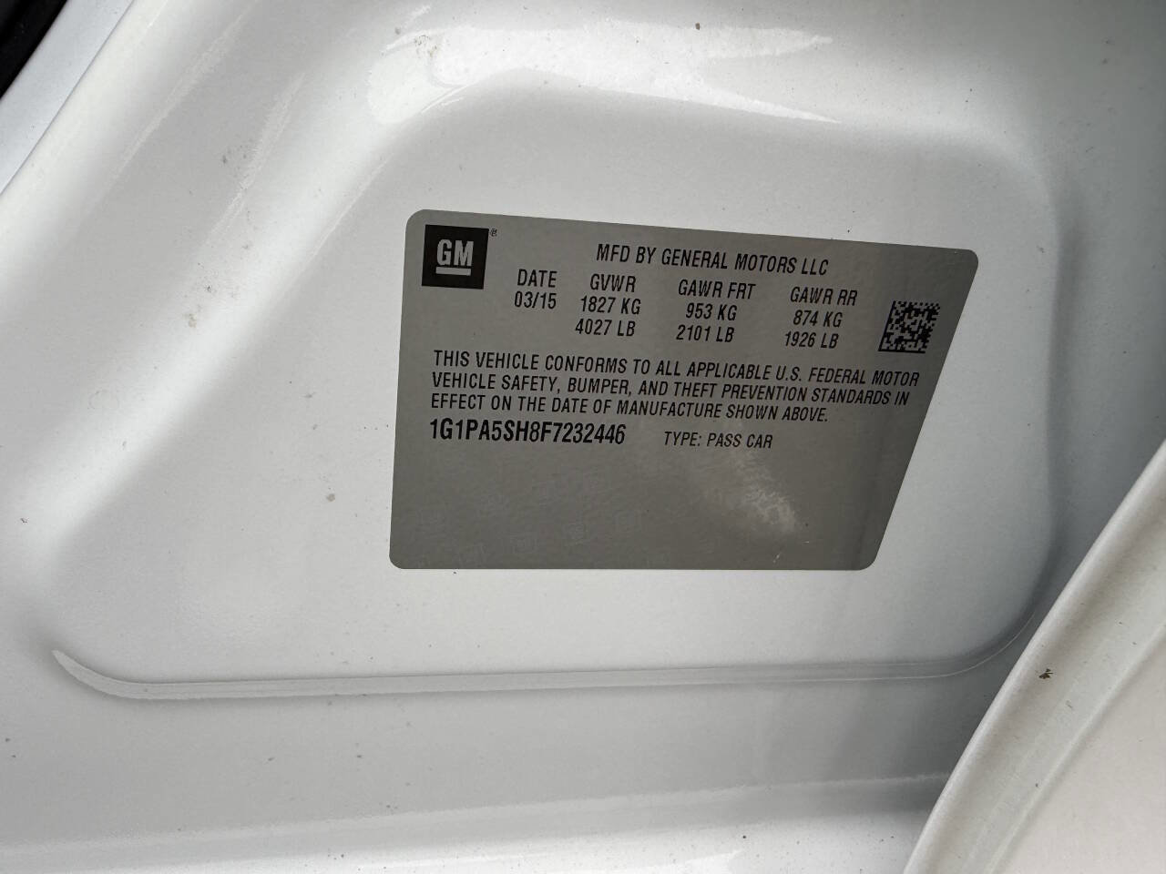 Used 2015 Chevrolet Cruze LS FWD image 27