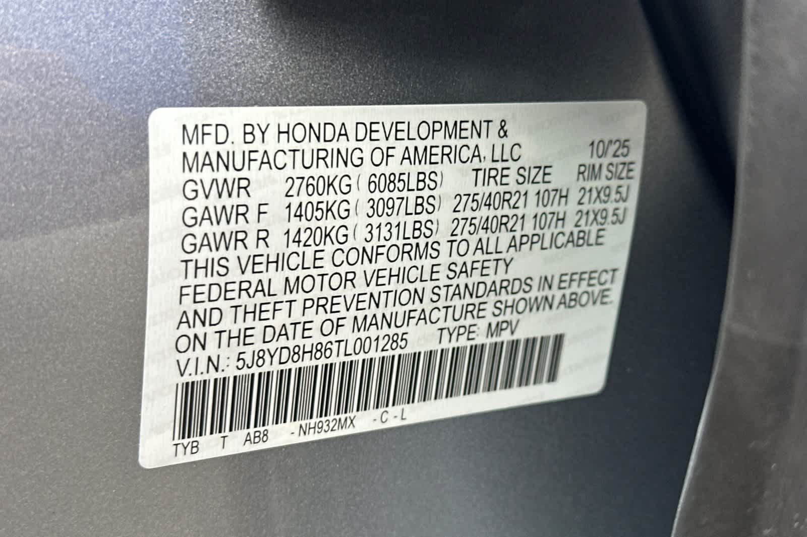 New 2026 Acura MDX Type S AWD/4WD image 25