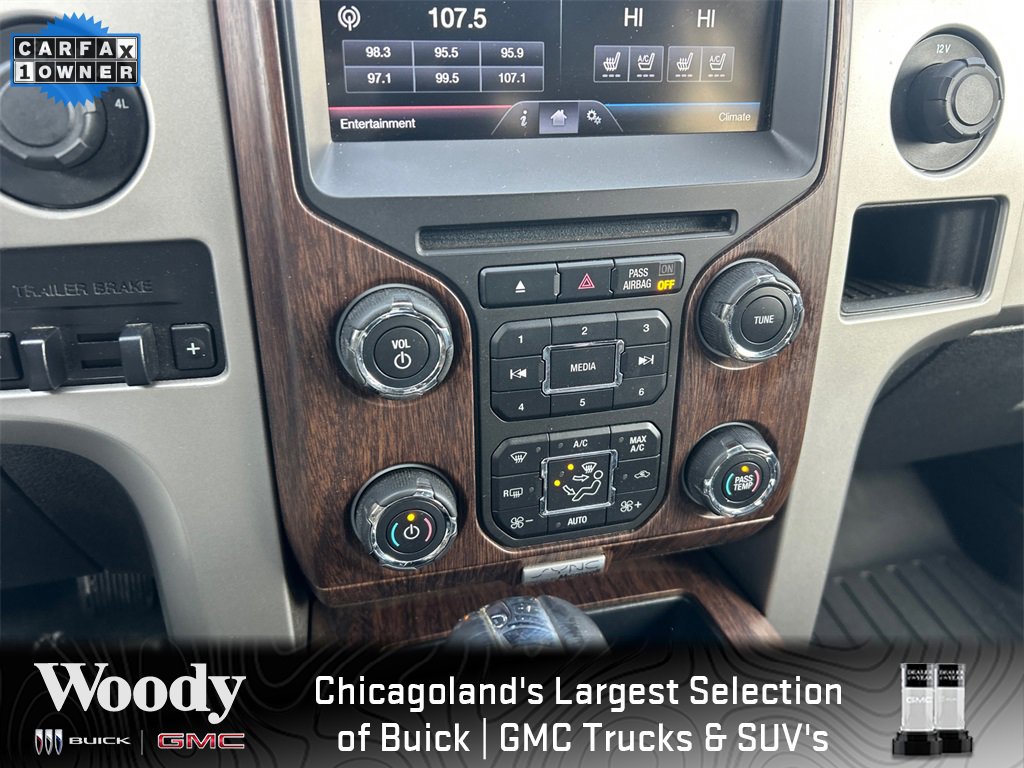 Used 2014 Ford F150 Lariat w/ Lariat Chrome Package image 24