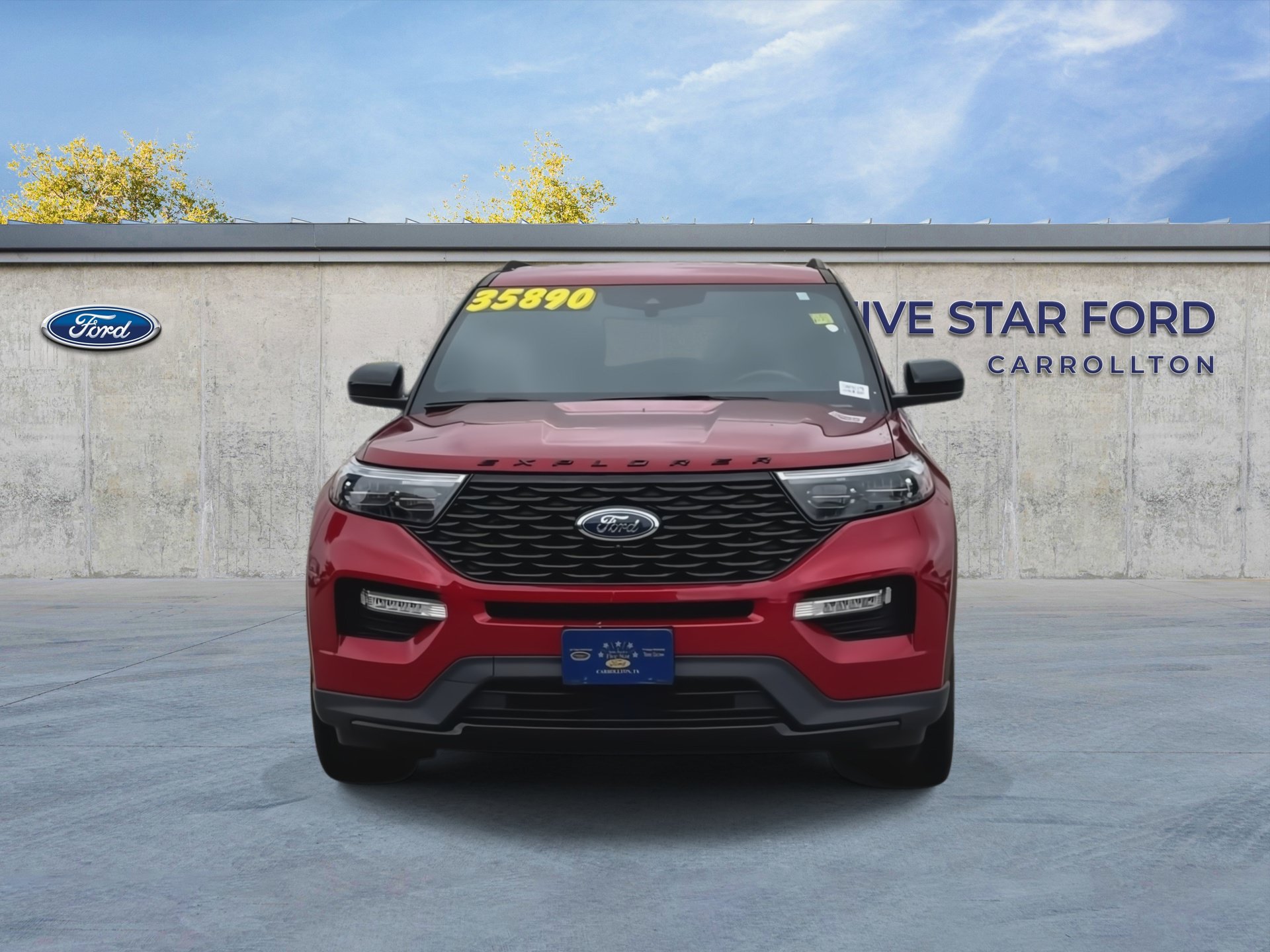 Certified 2023 Ford Explorer ST-Line w/ Class IV Trailer Tow Package RWD image 3