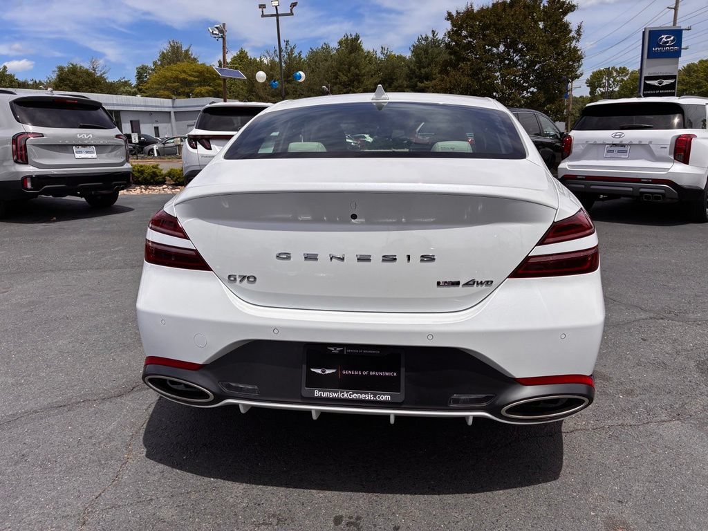 Used 2025 Genesis G70 3.3T Advanced AWD/4WD image 6