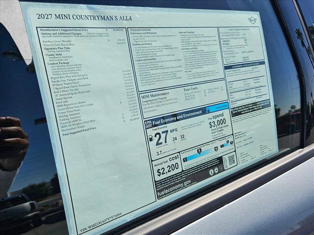 New 2027 MINI Cooper Countryman S AWD/4WD image 18