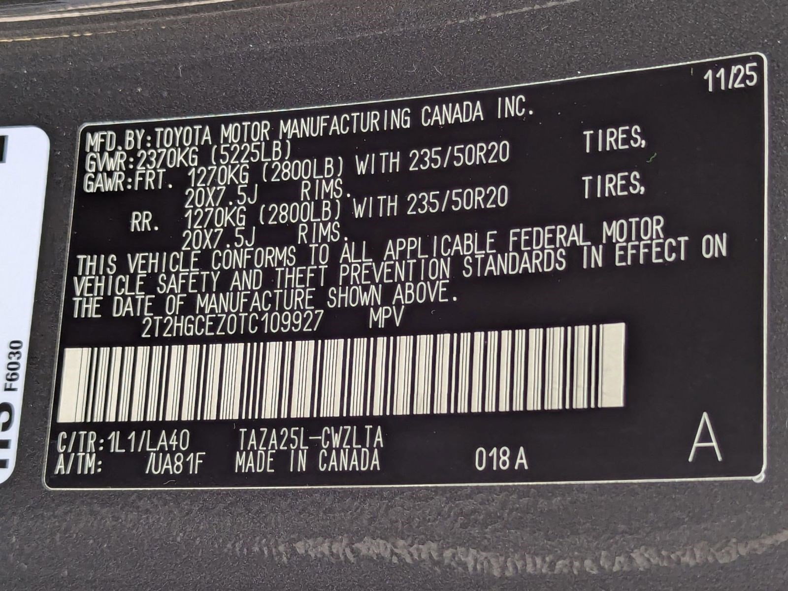 New 2026 Lexus NX 350 AWD w/ Luxury Package image 18