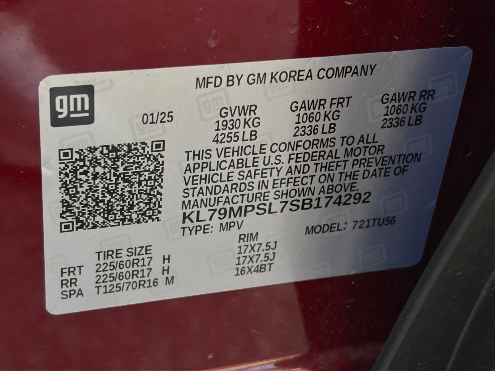 Used 2025 Chevrolet TrailBlazer LT image 24