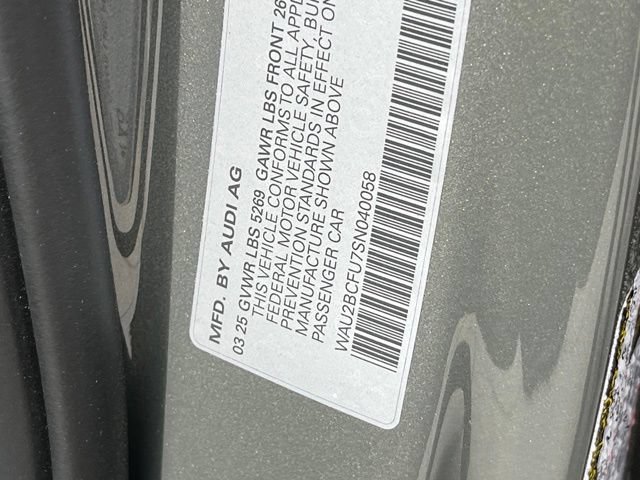 Used 2025 Audi A5 2.0T Premium Plus w/ Premium Plus AWD/4WD image 39