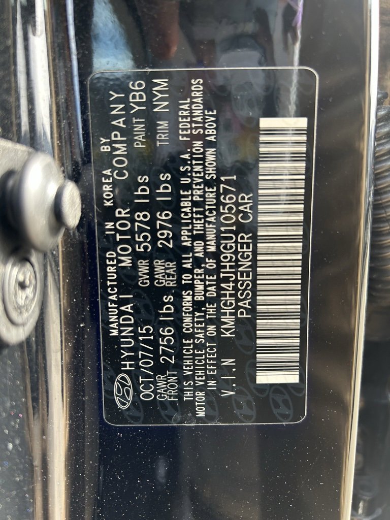 Used 2016 Hyundai Equus Ultimate image 10