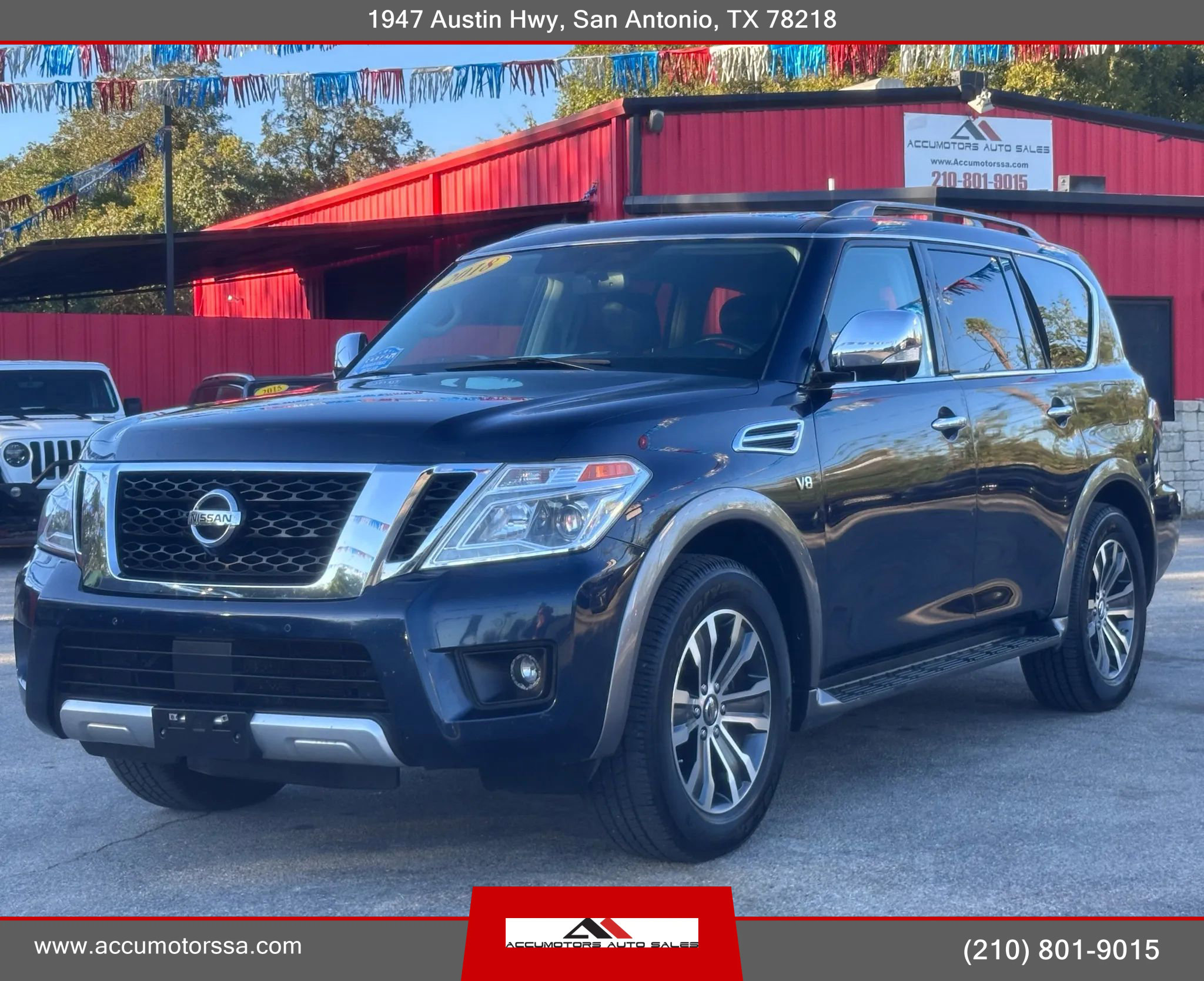 Used 2018 Nissan Armada SL w/ Moonroof Package image 1