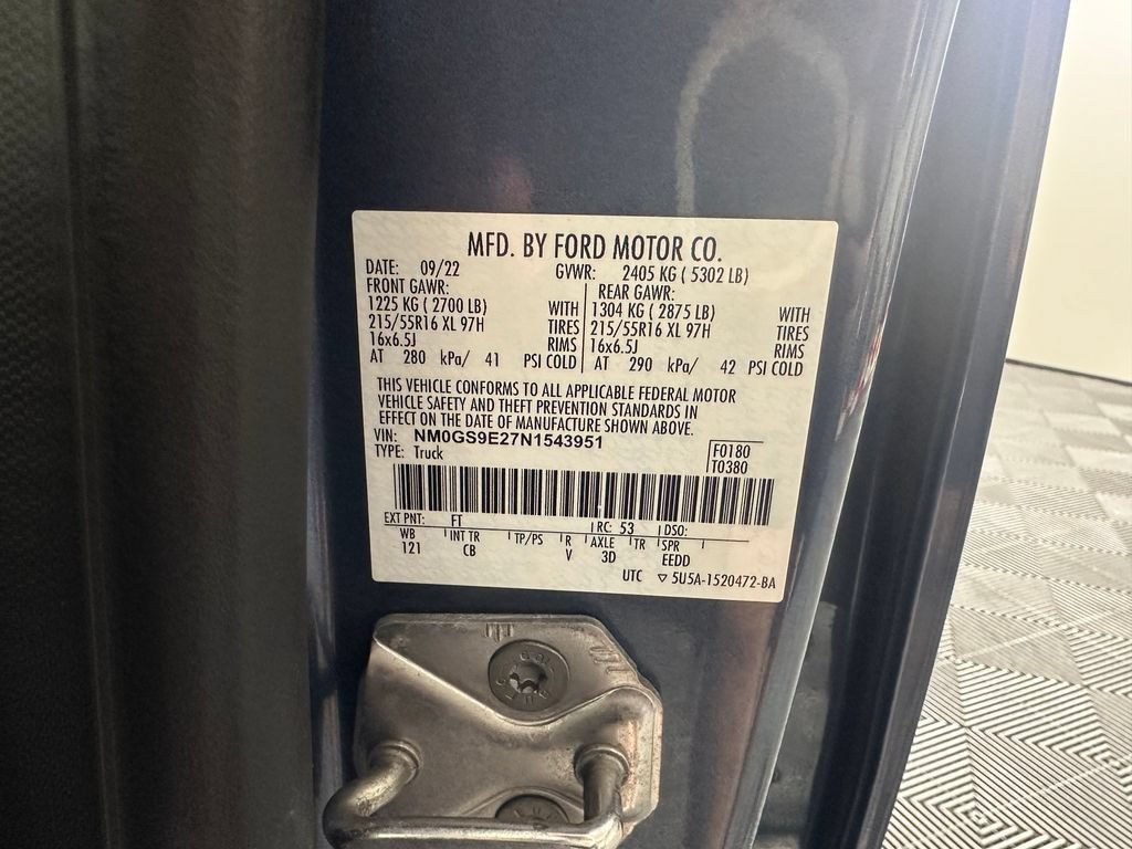 Used 2022 Ford Transit Connect XL FWD image 37