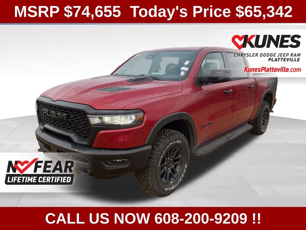 New 2026 RAM 1500 Rebel w/ Rebel Level 2 Equipment Group AWD/4WD image 1