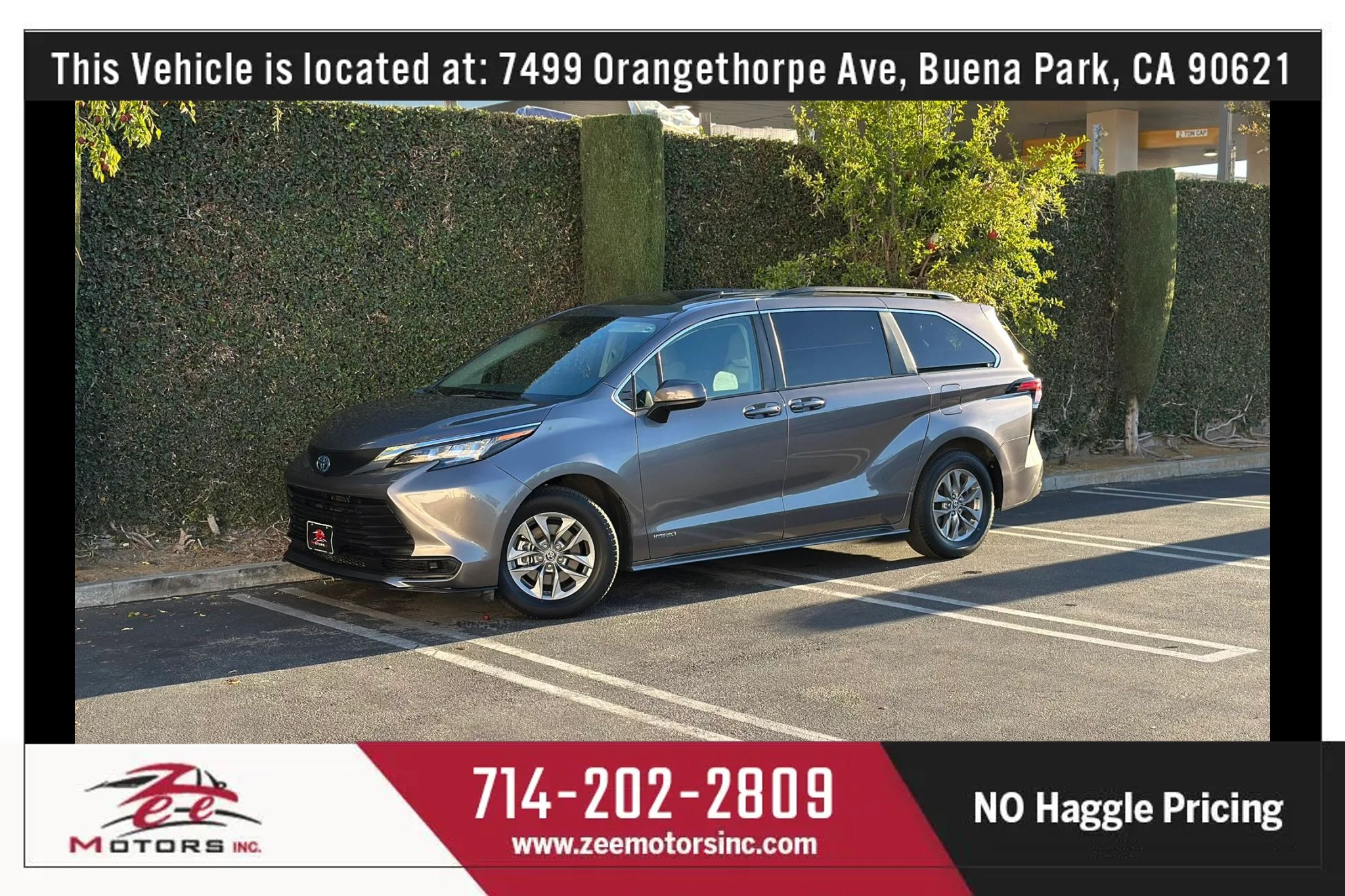 Used 2021 Toyota Sienna LE w/ LE Plus Package FWD image 14