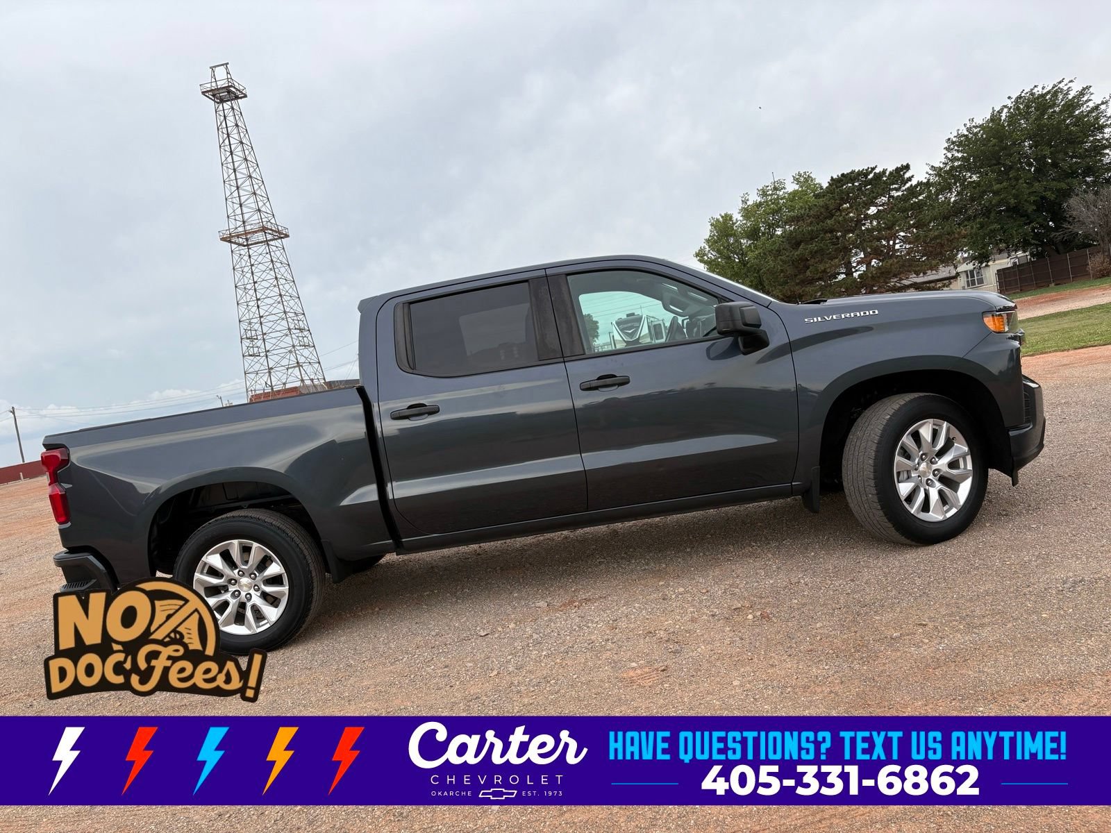 Used 2022 Chevrolet Silverado 1500 Custom w/ Safety Confidence Package RWD image 43