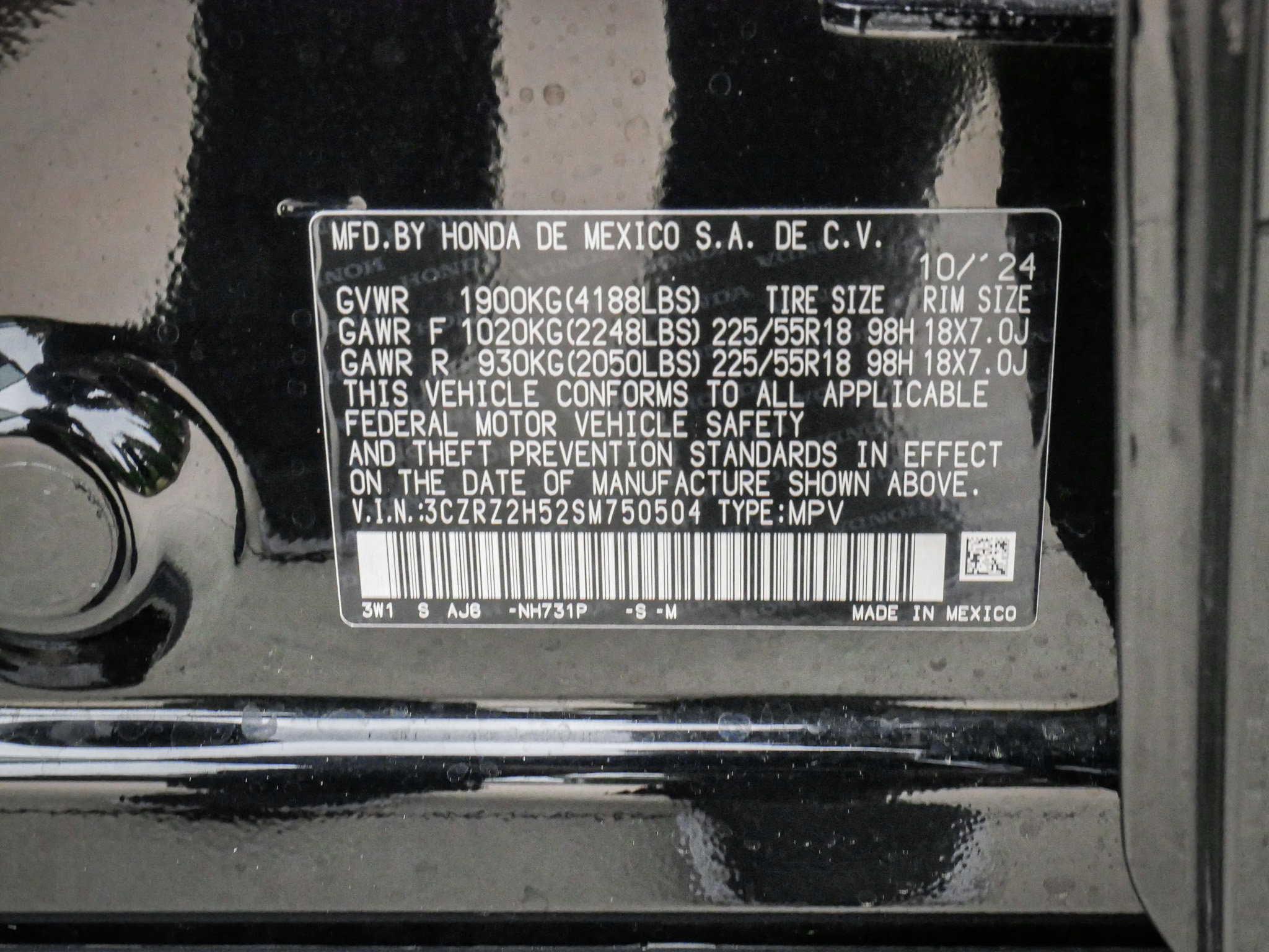 Used 2025 Honda HR-V Sport image 33