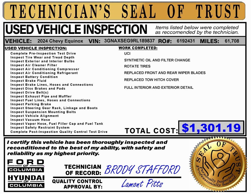 Used 2024 Chevrolet Equinox LS w/ LS Convenience Package image 2