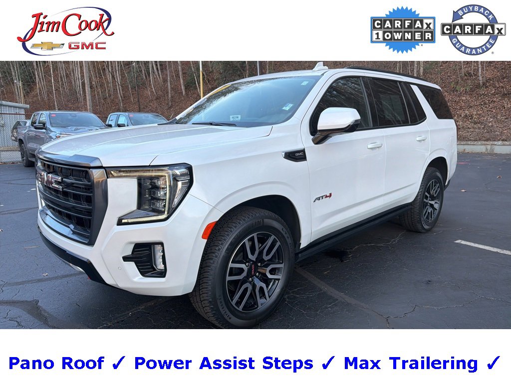 Certified 2022 GMC Yukon AT4 w/ Max Trailering Package image 1